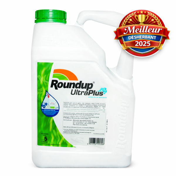 Unkrautvernichter Herbizid Glyphosat ROUNDUP UltraPlus 5L